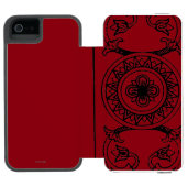 Tarotkaart: Ace of Pences Incipio iPhone Portemonnee Hoesje (Agenda Open)