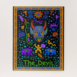 TAROTKAART - DE DUIVEL LEGPUZZEL
