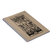 Tarotkaart: De duivel Notitieboek (Rechterzijde)