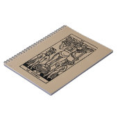 Tarotkaart: De duivel Notitieboek (Linkerzijde)