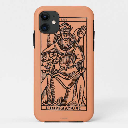 Tarotkaart: De empress Case-Mate iPhone Case (Achterkant)