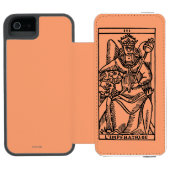 Tarotkaart: De empress Incipio iPhone Portemonnee Hoesje (Agenda Open)