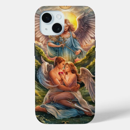 Tarotkaart De Geliefden Case-Mate iPhone Case (Achterkant)