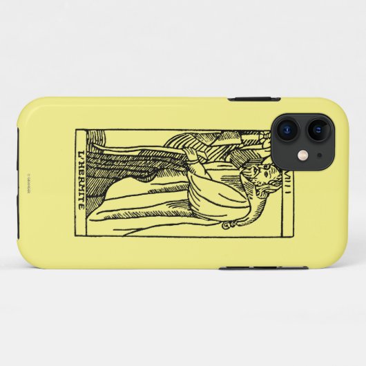 Tarotkaart: De Hermit Case-Mate iPhone Case (Achterkant (horizontaal))