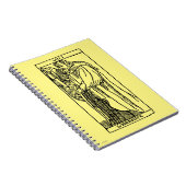Tarotkaart: De Hermit Notitieboek (Rechterzijde)