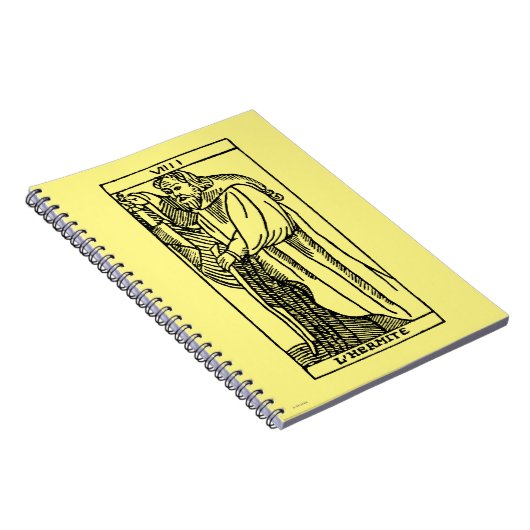 Tarotkaart: De Hermit Notitieboek (Rechterzijde)