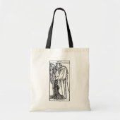 Tarotkaart: De Hermit Tote Bag (Voorkant)
