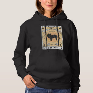 Tarotkaart De Hond Pomeranian Celestial Space Gala Hoodie