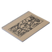 Tarotkaart: De jongler Notitieboek (Linkerzijde)