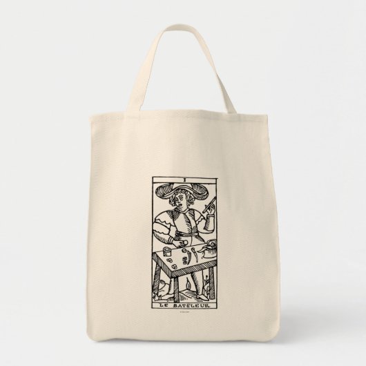 Tarotkaart: De jongler Tote Bag (Voorkant)