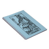 Tarotkaart: De keizer Notitieboek (Rechterzijde)