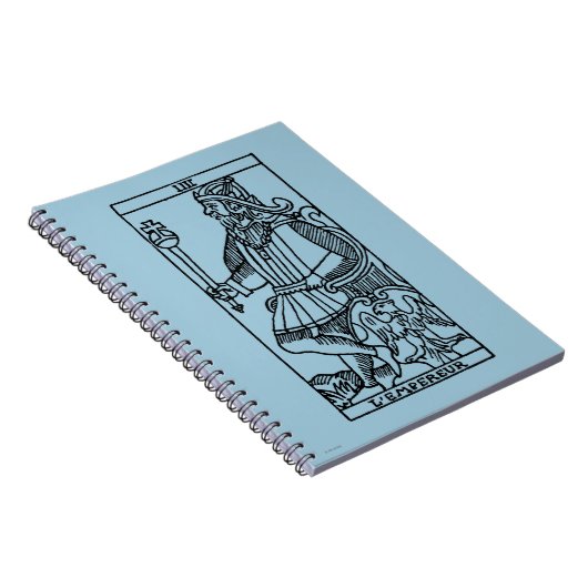 Tarotkaart: De keizer Notitieboek (Rechterzijde)