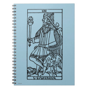 Tarotkaart: De keizer Notitieboek