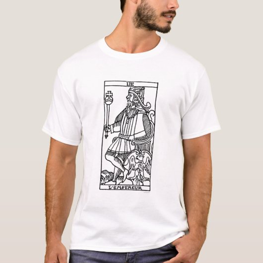 Tarotkaart: De keizer T-shirt (Voorkant)
