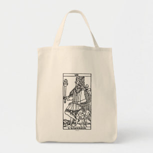 Tarotkaart: De keizer Tote Bag