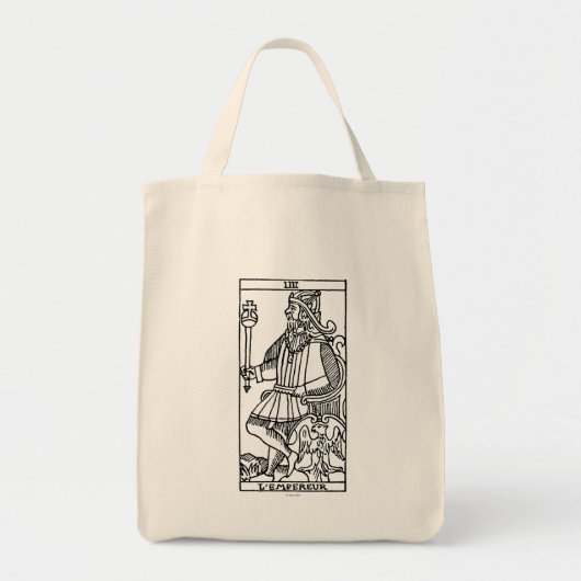 Tarotkaart: De keizer Tote Bag (Voorkant)