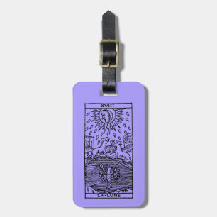 Tarotkaart: De maan Bagagelabel