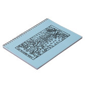 Tarotkaart: De Madhouse Notitieboek (Linkerzijde)