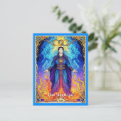 Tarotkaart De Magiër Briefkaart (Staand voorkant)