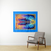 Tarotkaart De Magiër Wandkleed (In Situ (horizontaal))