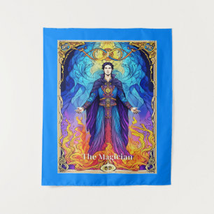 Tarotkaart De Magiër Wandkleed