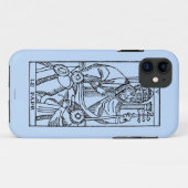 Tarotkaart: De paus Case-Mate iPhone Case (Achterkant (horizontaal))