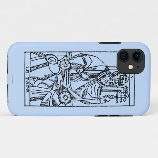 Tarotkaart: De paus Case-Mate iPhone Case (Achterkant (horizontaal))