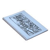 Tarotkaart: De paus Notitieboek (Rechterzijde)