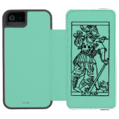 Tarotkaart: De pool Incipio iPhone Portemonnee Hoesje (Agenda Open)