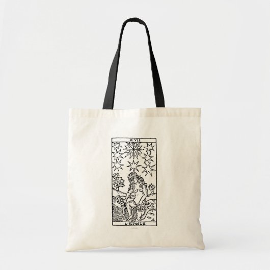 Tarotkaart: De sterren Tote Bag (Voorkant)