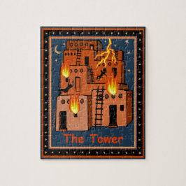 TAROTKAART - DE TOREN LEGPUZZEL