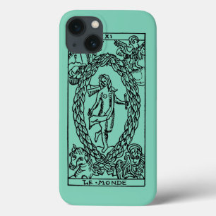 Tarotkaart: De Wereld Case-Mate iPhone Case