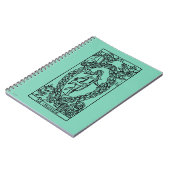 Tarotkaart: De wereld Notitieboek (Linkerzijde)
