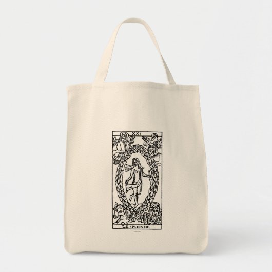 Tarotkaart: De wereld Tote Bag (Voorkant)