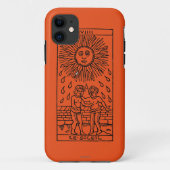 Tarotkaart: De zon Case-Mate iPhone Case (Achterkant)