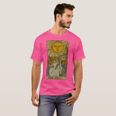 Tarotkaart De Zon T-shirt (Voorkant volledig)
