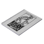 Tarotkaart: Dood Notitieboek (Linkerzijde)