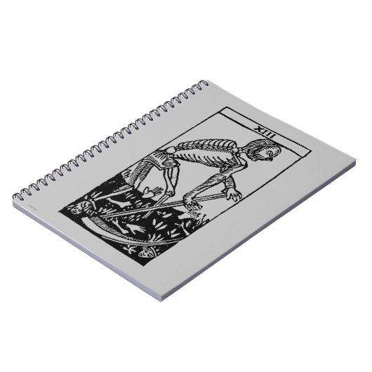 Tarotkaart: Dood Notitieboek (Linkerzijde)