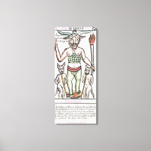 Tarotkaart, Frans Canvas Afdruk
