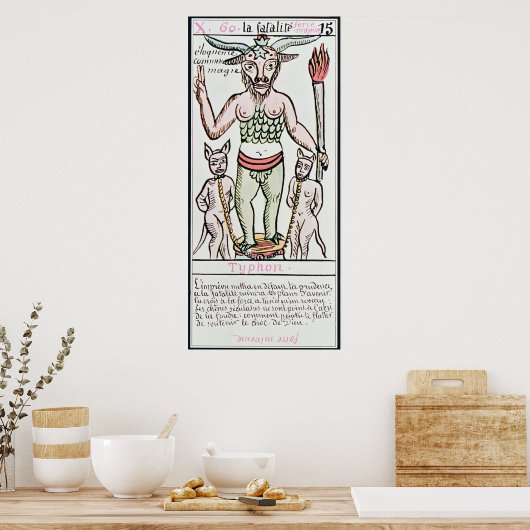 Tarotkaart, Frans Poster (Keuken)