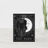 Tarotkaart, halve maan en grafische kaart (Voorkant)