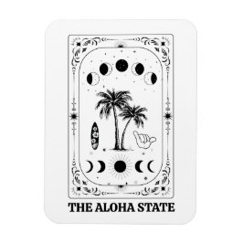Tarotkaart Hawaï Aloha-staat Hemels Souvenir Magneet