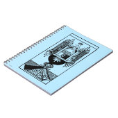 Tarotkaart: Het aantal kopjes Notitieboek (Linkerzijde)