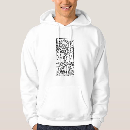 Tarotkaart: Het arrest Hoodie (Voorkant)