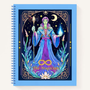 Tarotkaart Illustratie, De Magiër Dagboek Notitieboek