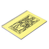 Tarotkaart: Justitie Notitieboek (Linkerzijde)