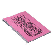Tarotkaart: Lovers Notitieboek (Rechterzijde)