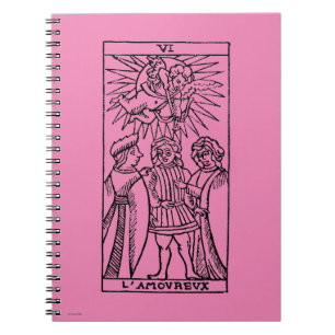 Tarotkaart: Lovers Notitieboek