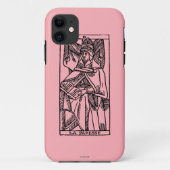 Tarotkaart: Popess Case-Mate iPhone Case (Achterkant)