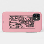 Tarotkaart: Popess Case-Mate iPhone Case (Achterkant (horizontaal))